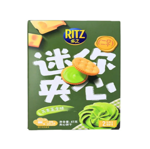 Mini Ritz-Wasabi Cheese